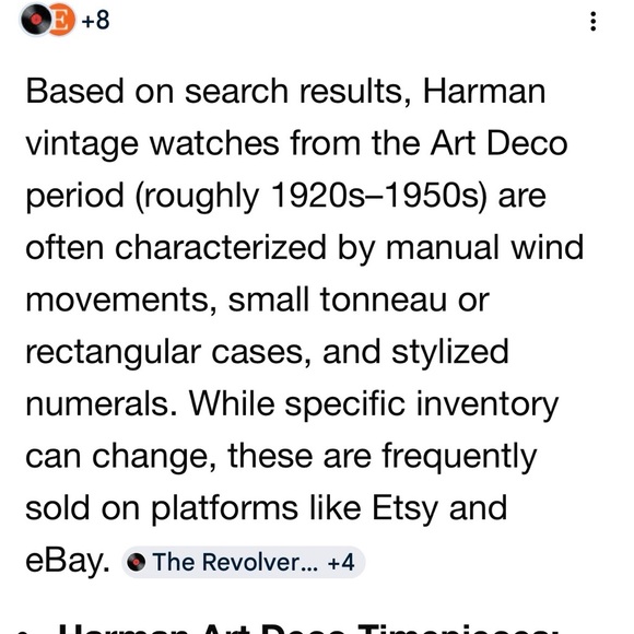 Vintage Ladies Harman Art Dec Gold filled w/Chain Bracelet 7 in Serial #20579589 - Picture 5 of 8